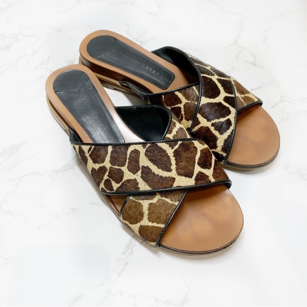 10 Crosby Derek Lam Giraffe Sandals Size 6 Approx Original retail $300 - Picture 2 of 5